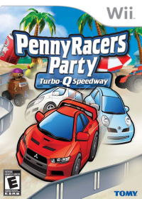 Penny Racers Party Turbo-Q Speedway Wii US box art